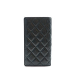 Cambon Bifold Wallet Quilted Lambskin Long