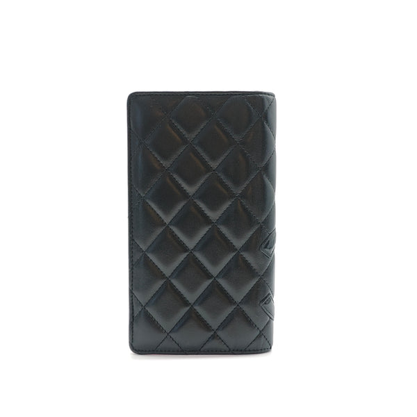 Cambon Bifold Wallet Quilted Lambskin Long