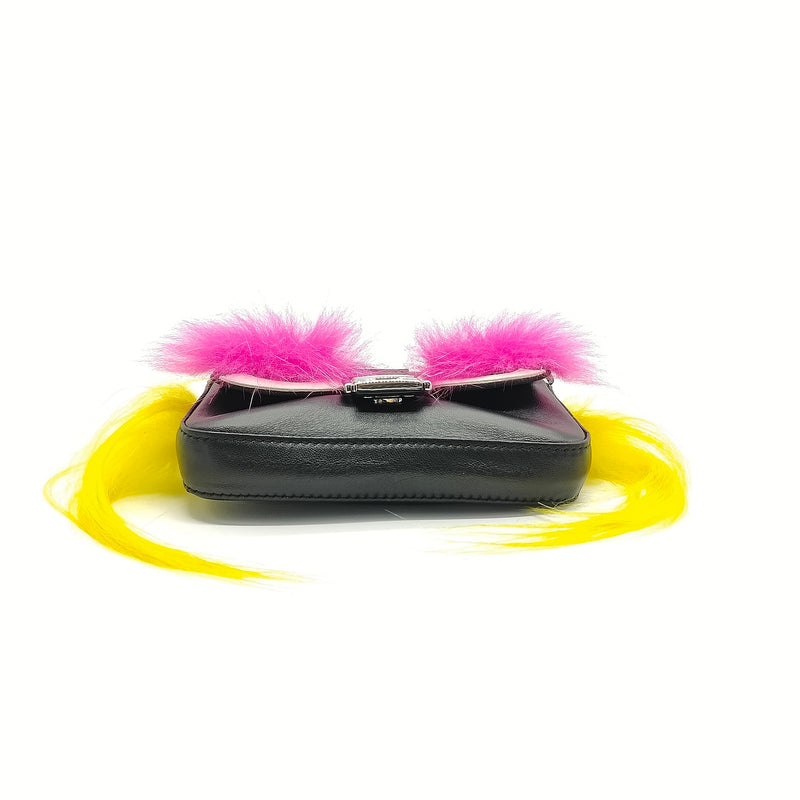 Monster Baguette Leather and Fur Micro