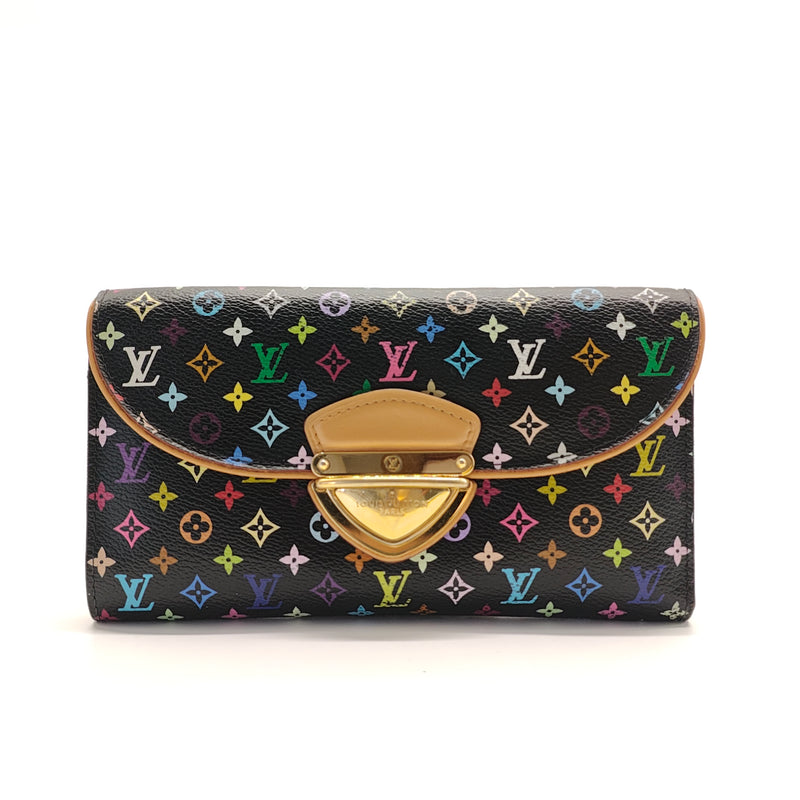 Eugenie Wallet Multicolor Monogram Canvas