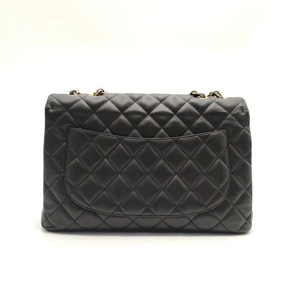 Classic Single Flap Bag Quilted Lambskin Jumbo