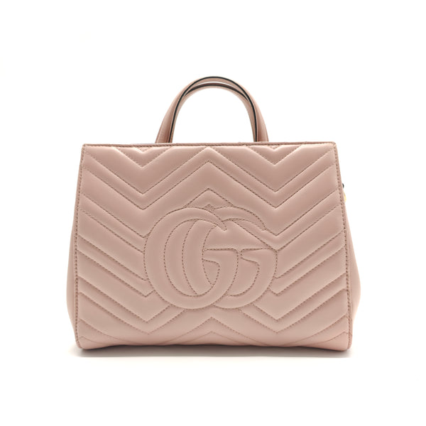 GG Marmont Tote Matelasse Leather