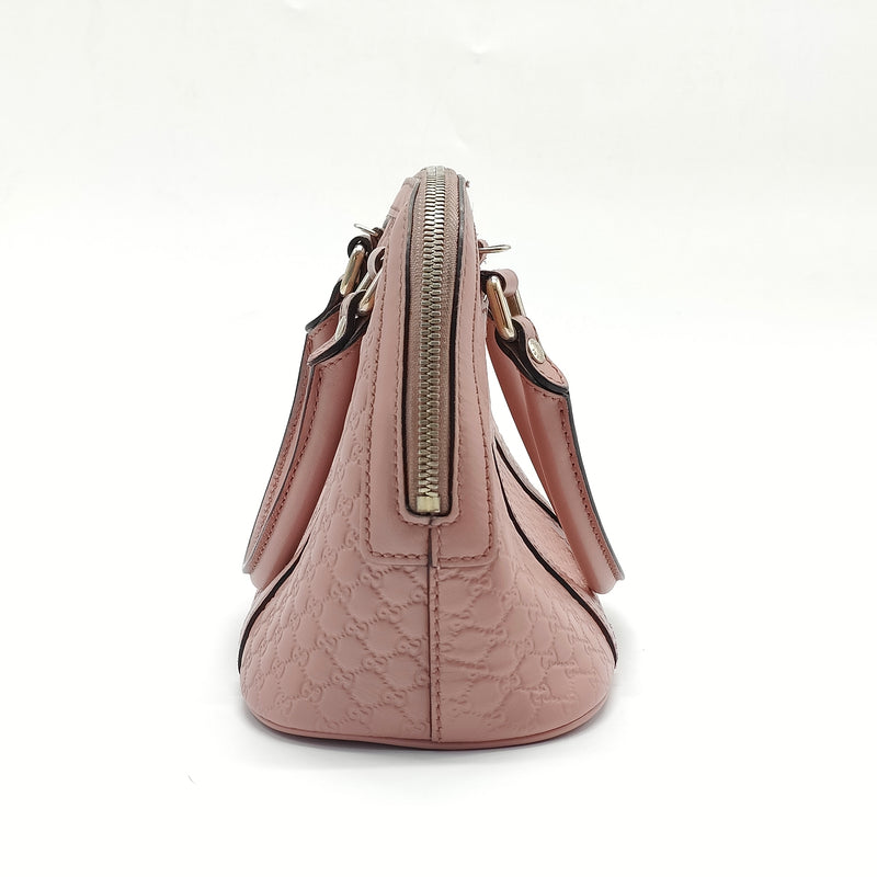 Dome Satchel Microguccissima Leather Mini