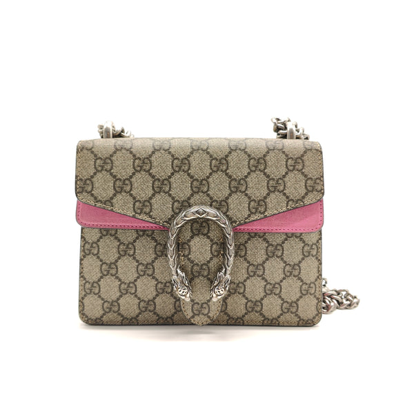 Dionysus Bag GG Coated Canvas Mini