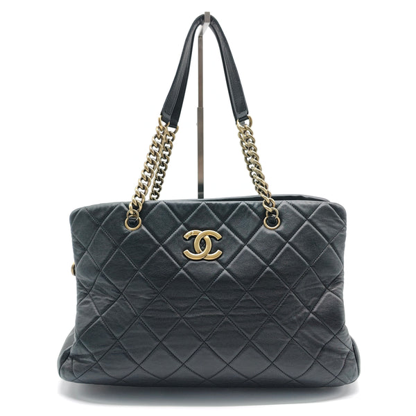 CC Crown Tote Quilted Leather Large