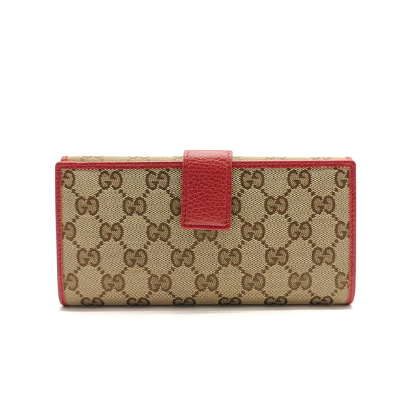 Flap Wallet GG Canvas Long