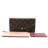 Sarah Wallet NM Monogram Canvas