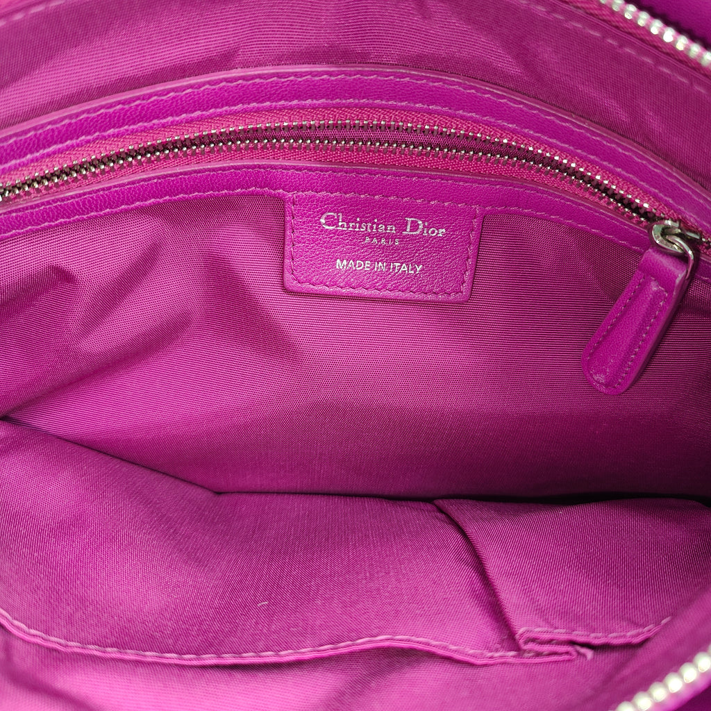 Granville Satchel Cannage Quilt Leather Small