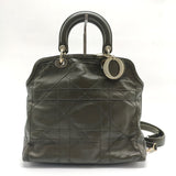 Granville Satchel Cannage Quilt Leather Medium