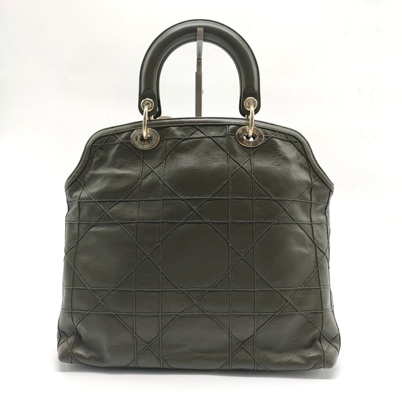 Granville Satchel Cannage Quilt Leather Medium