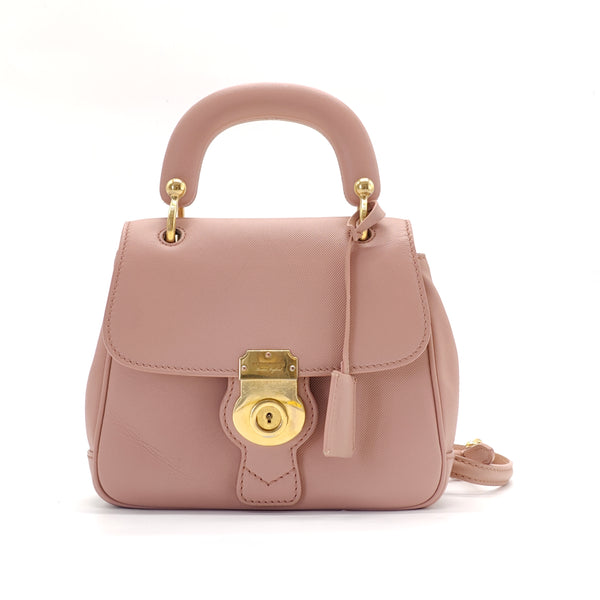 DK88 Top Handle Bag Leather Small