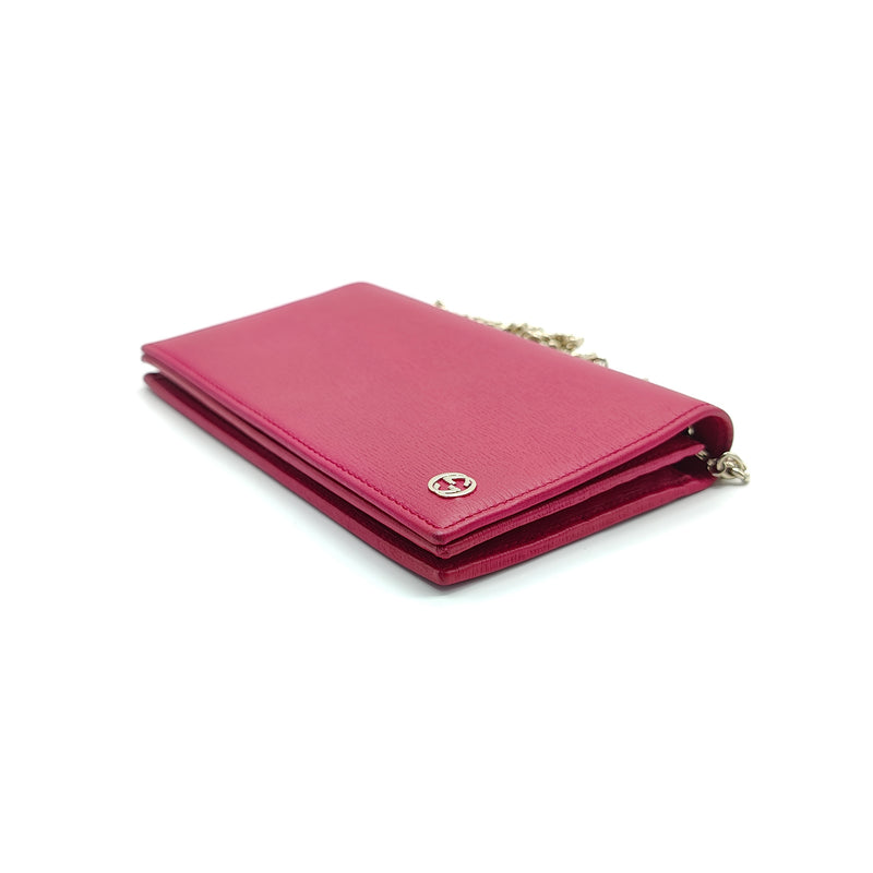 Betty Chain Wallet Leather