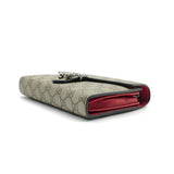 Dionysus Chain Wallet GG Coated Canvas Small