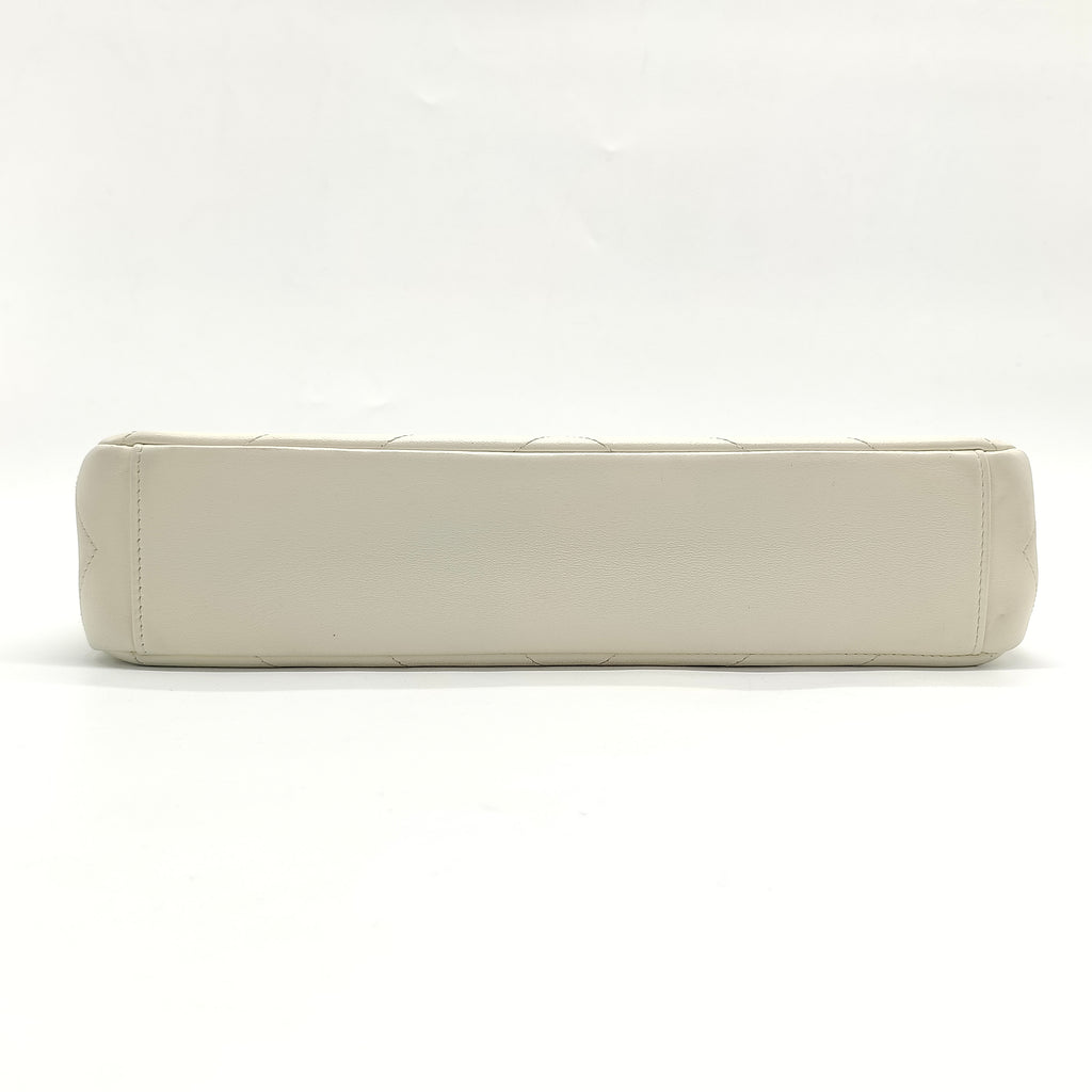 Coco Envelope Flap Bag Chevron Leather Large