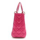 Lady Dior Bag Cannage Quilt Lambskin Medium