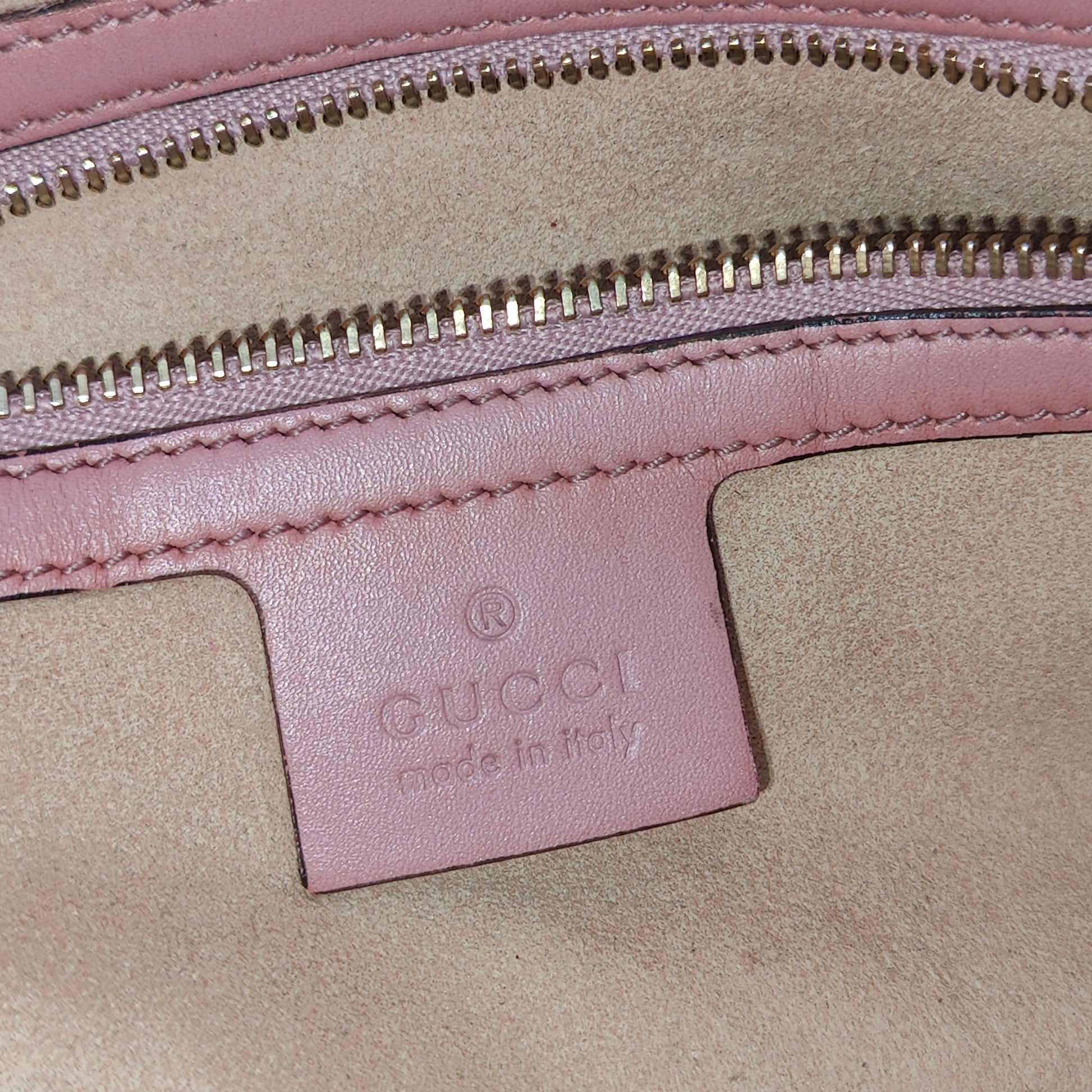 Signature Fold Over Tote Guccissima Leather Medium