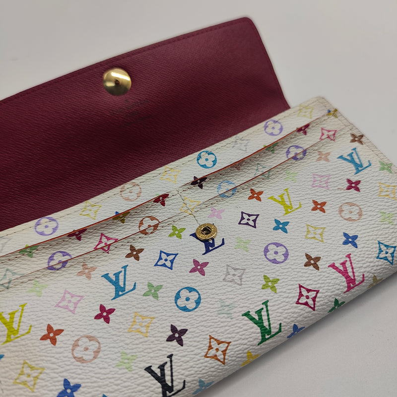 Sarah Wallet Monogram Multicolor