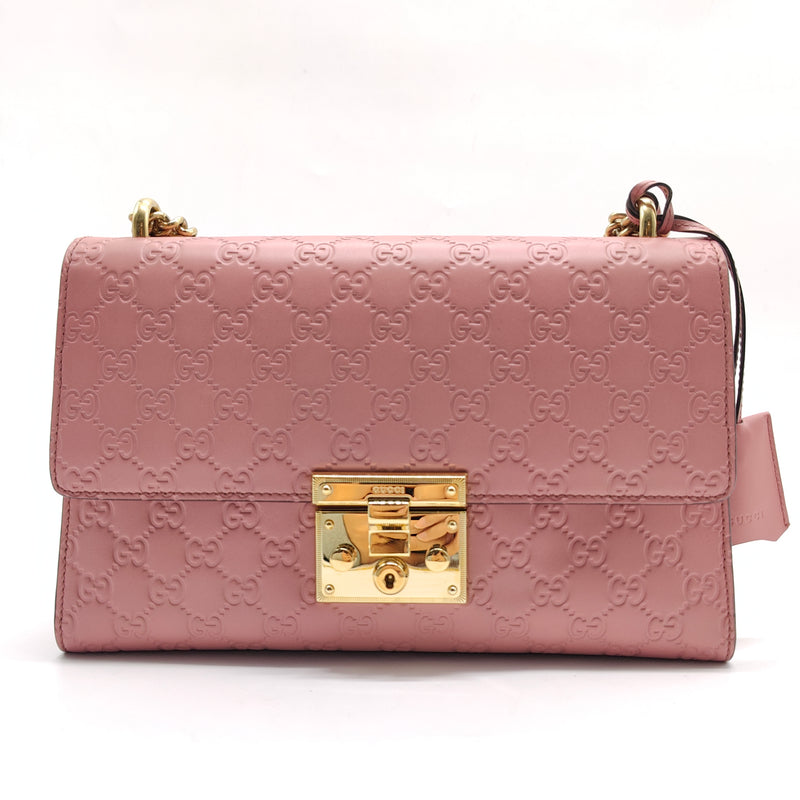 Padlock Shoulder Bag Guccissima Leather Medium