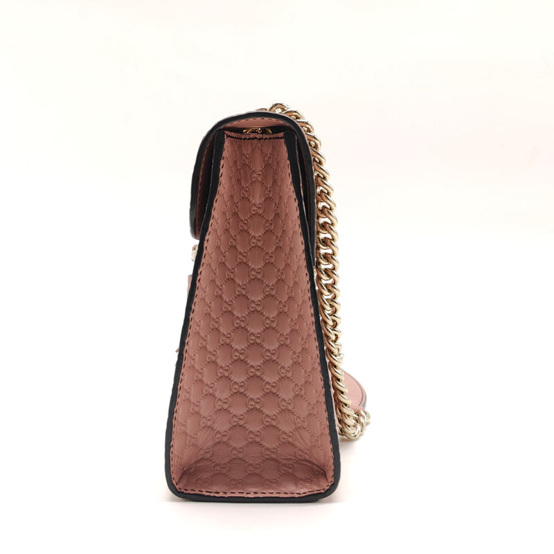 Emily Chain Flap Bag Microguccissima Leather Medium