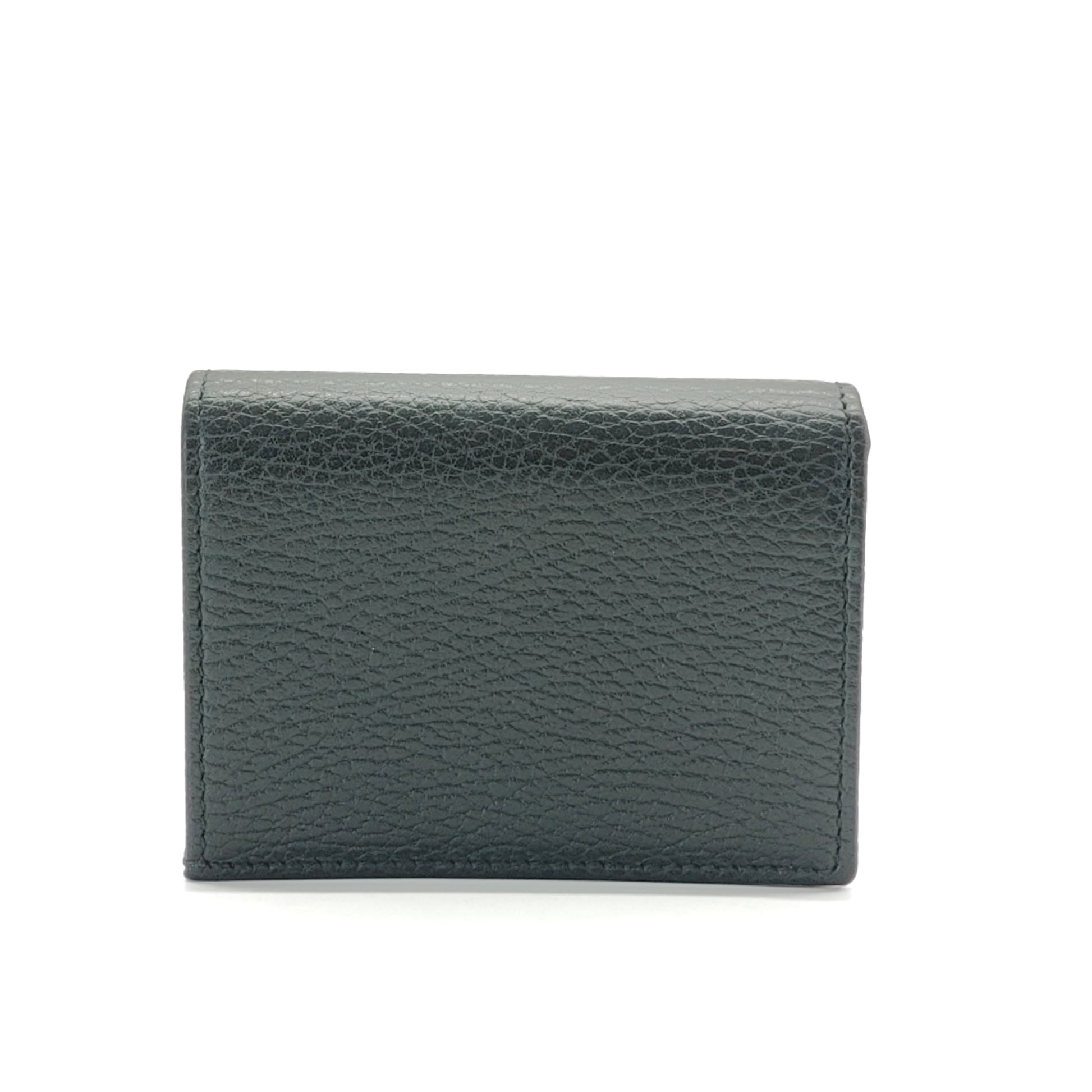 Double G Logo Leather Wallet