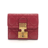 Dioraddict Square Flap Bag Cannage Quilt Lambskin Compact