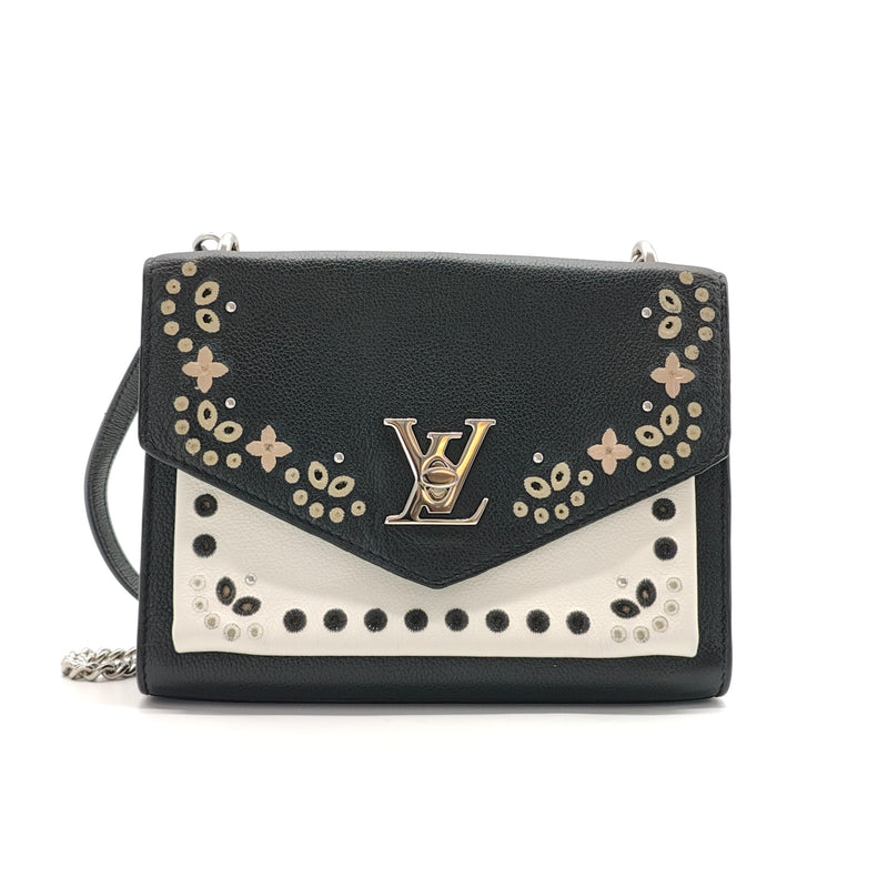 Mylockme Handbag Embroidered Leather BB