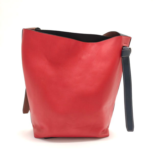 Twisted Cabas Tote Calfskin Small