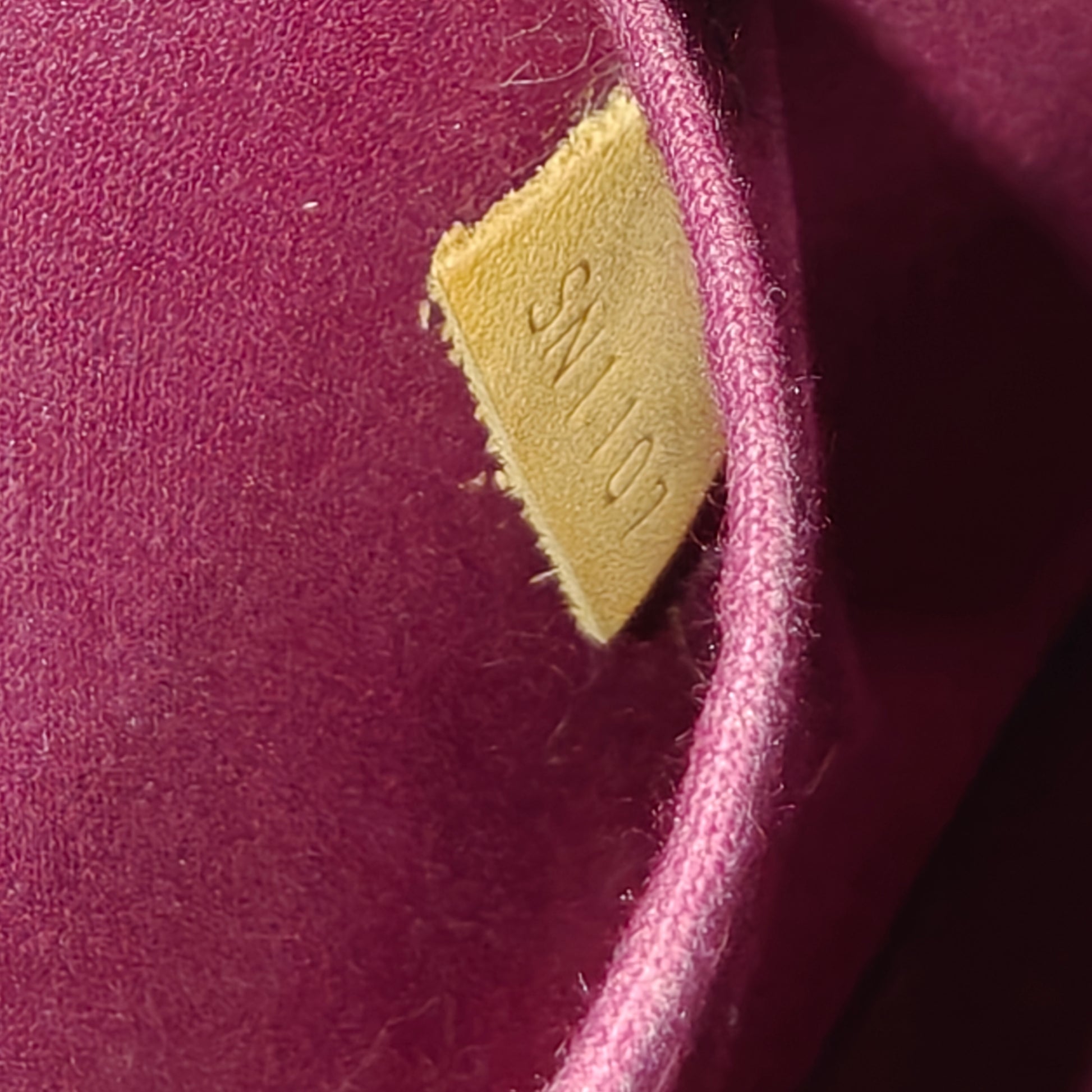 Alma Handbag Monogram Vernis BB