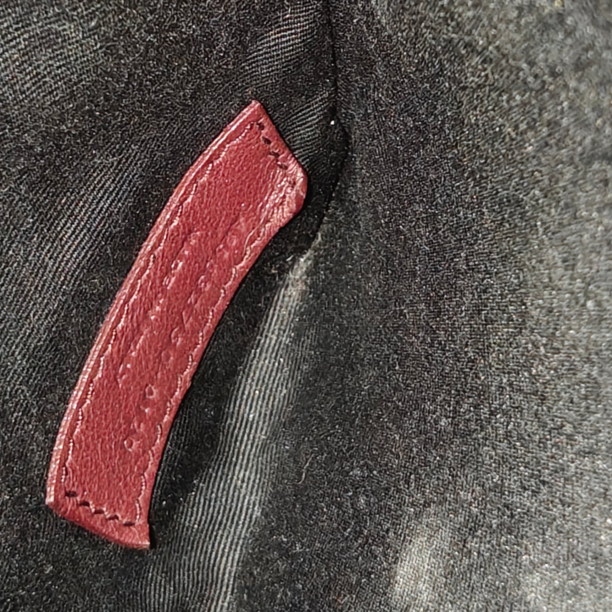 Cassandra Monogram Clasp Bag in Grain de Poudre Embossed Leather
