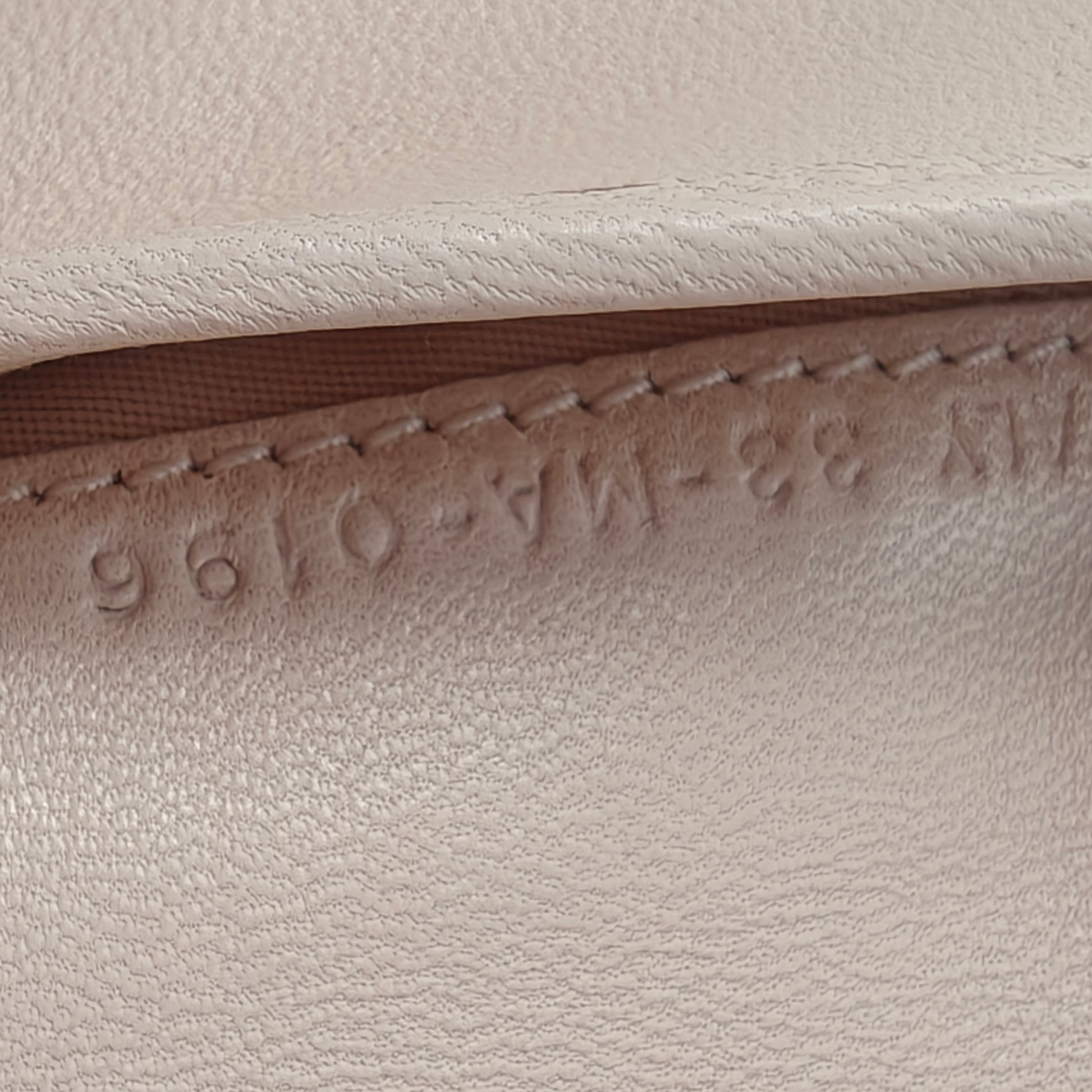 Lambskin Cannage Lady Dior Eden Wallet Light Pink
