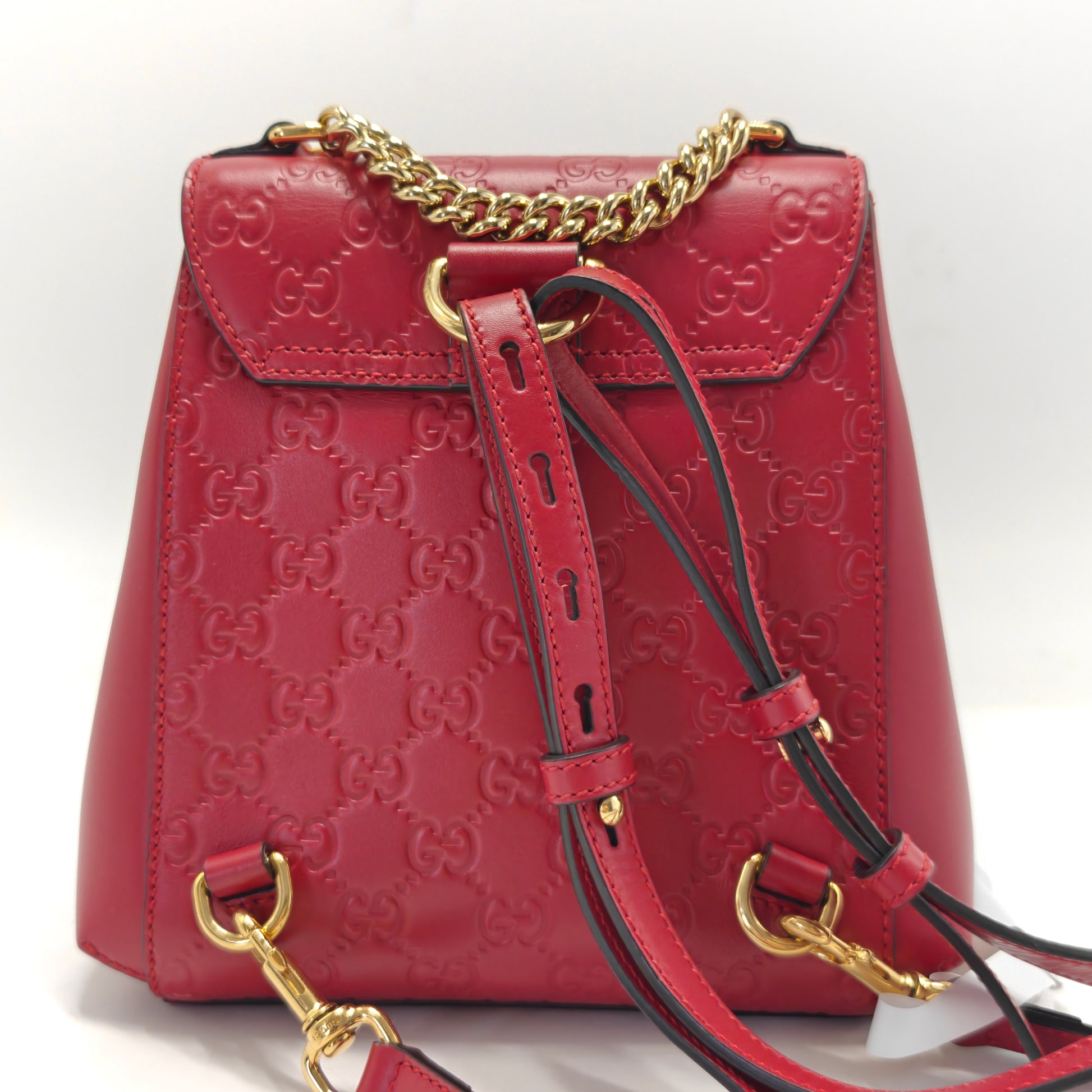 Padlock Backpack Guccissima Leather Mini