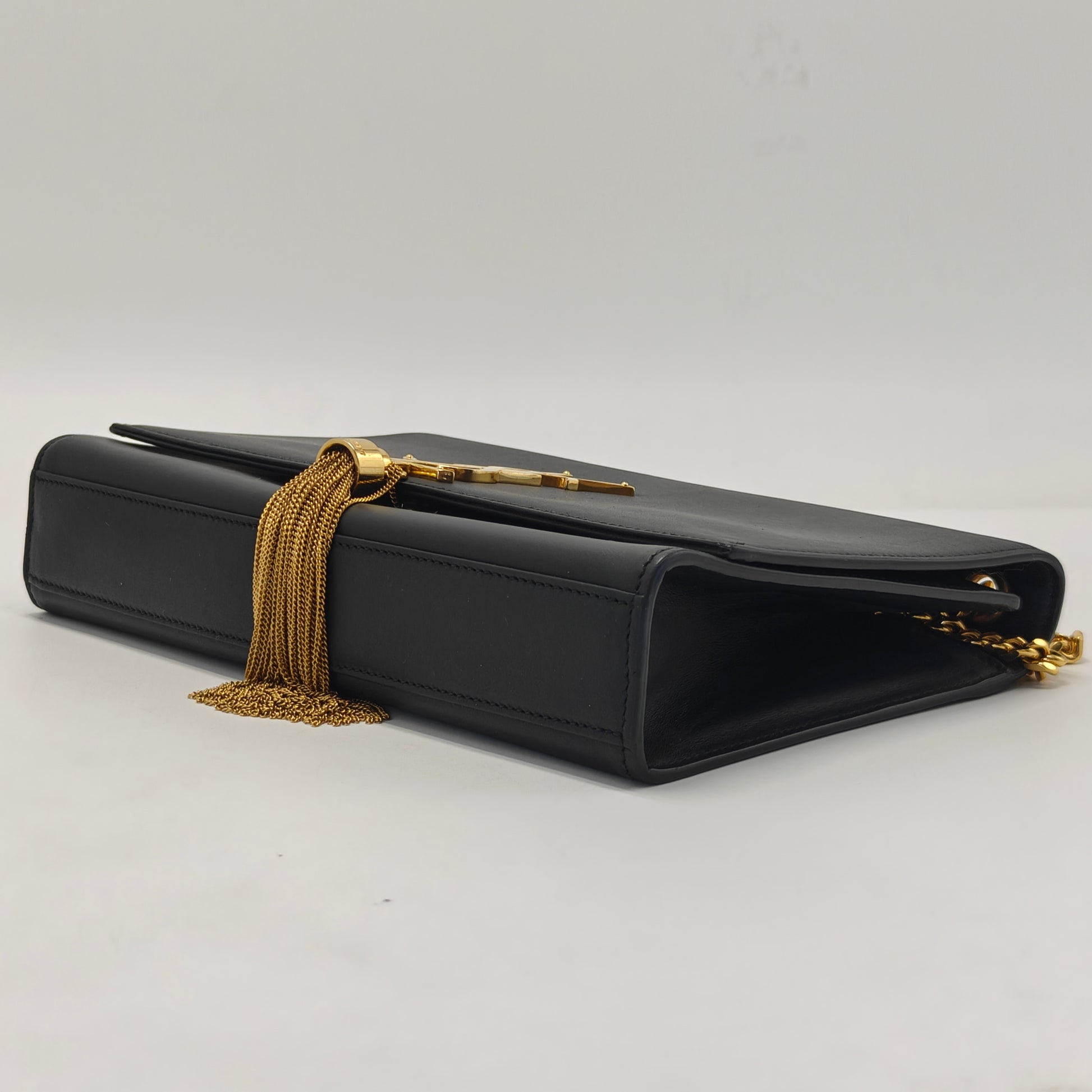 Classic Monogram Tassel Crossbody Bag Leather Medium