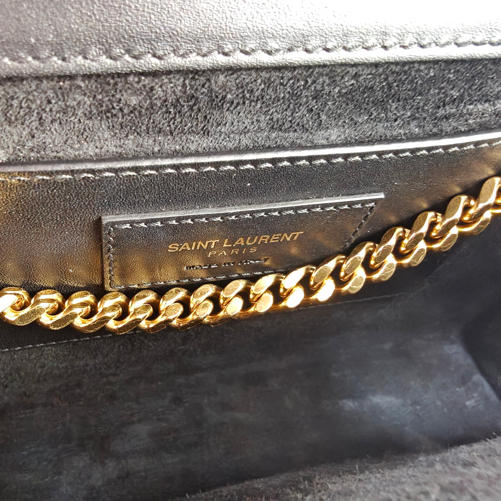 Classic Monogram Tassel Crossbody Bag Leather Medium