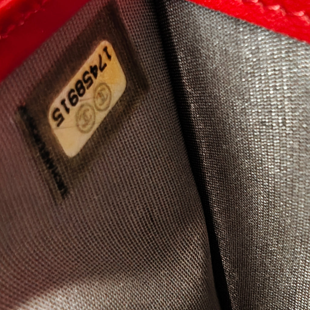 Caviar Leather CC Timeless Flap Wallet Long