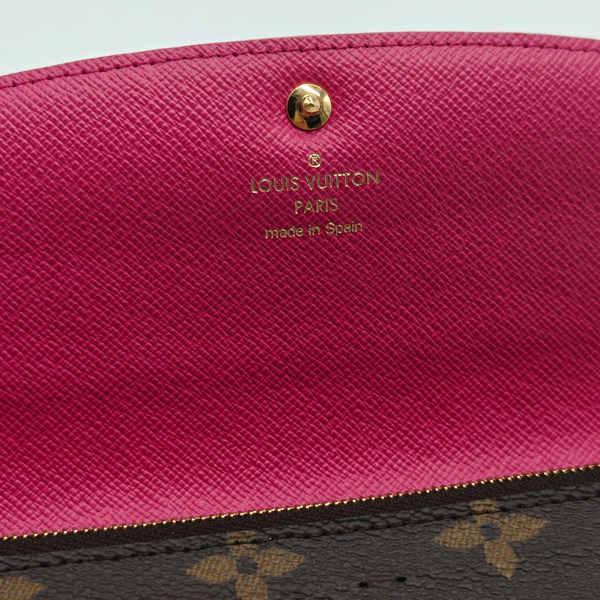 Monogram Bloom Flower Emilie Wallet