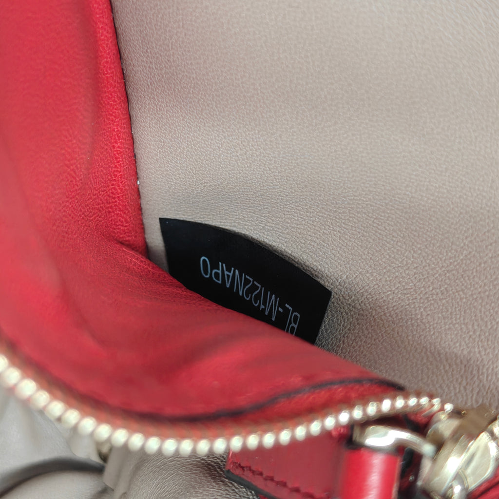 Lambskin Medium Rockstud Spike Shoulder Bag Gisel