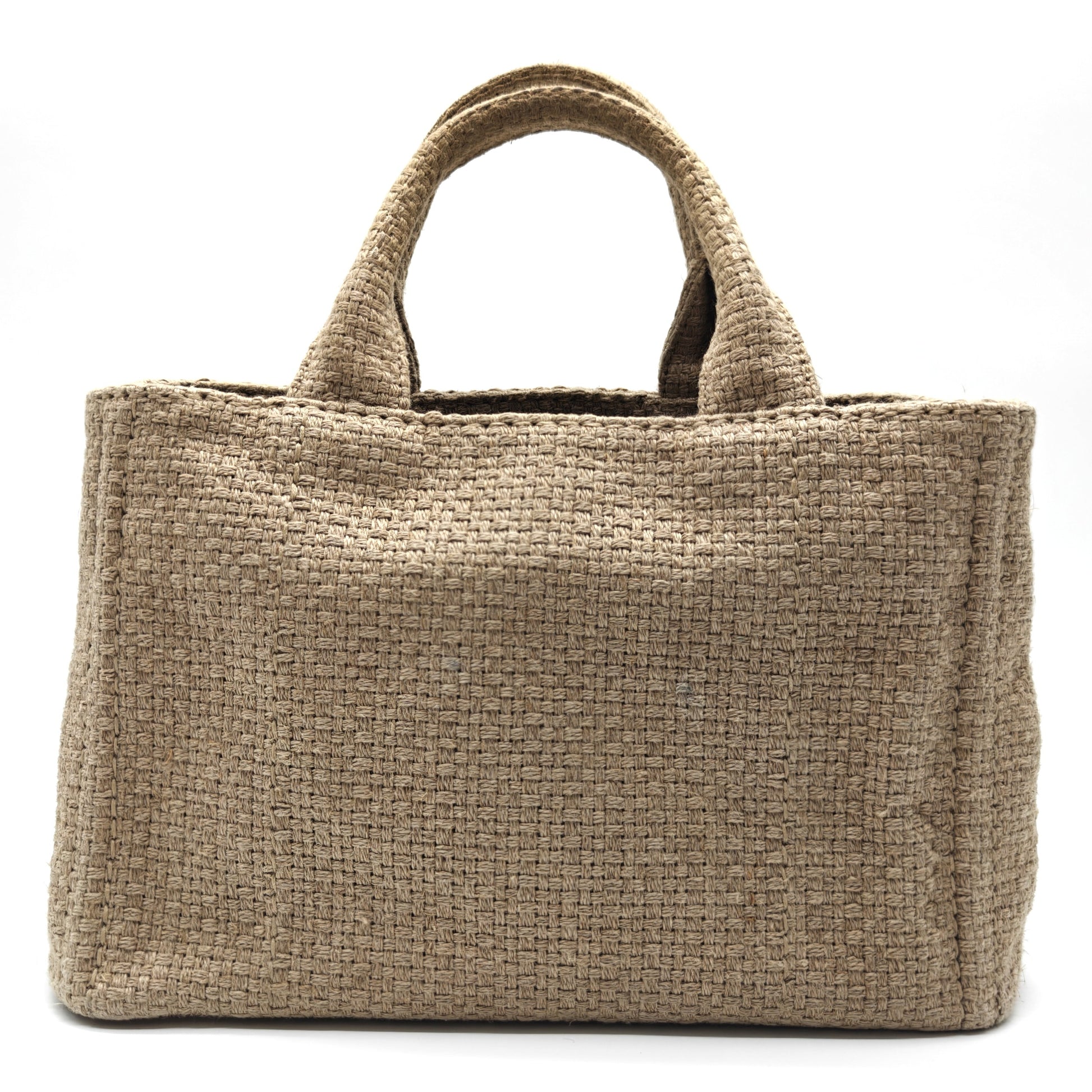 Canapa Hand Bag Canvas Beige