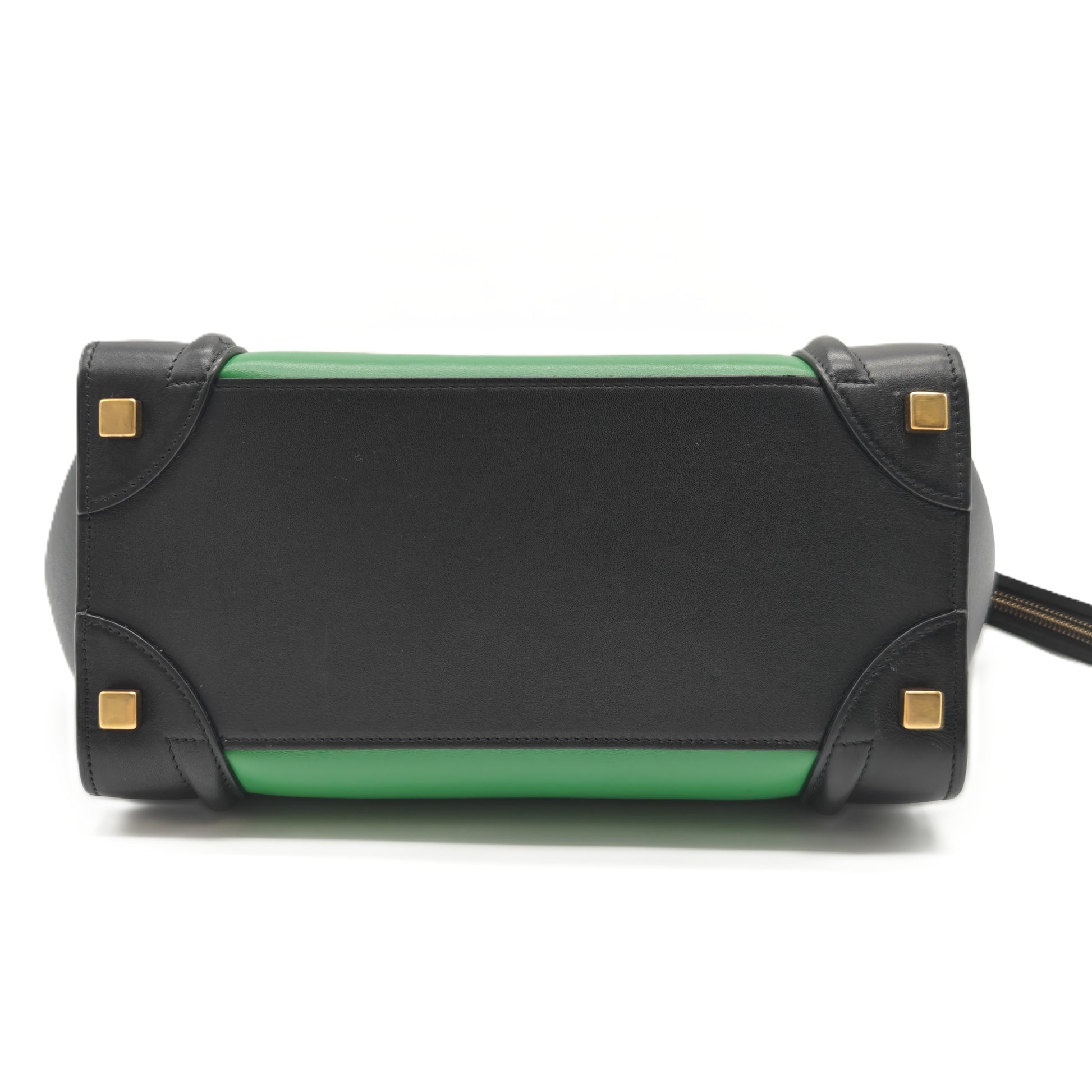 Luggage Bag Grainy Leather Micro