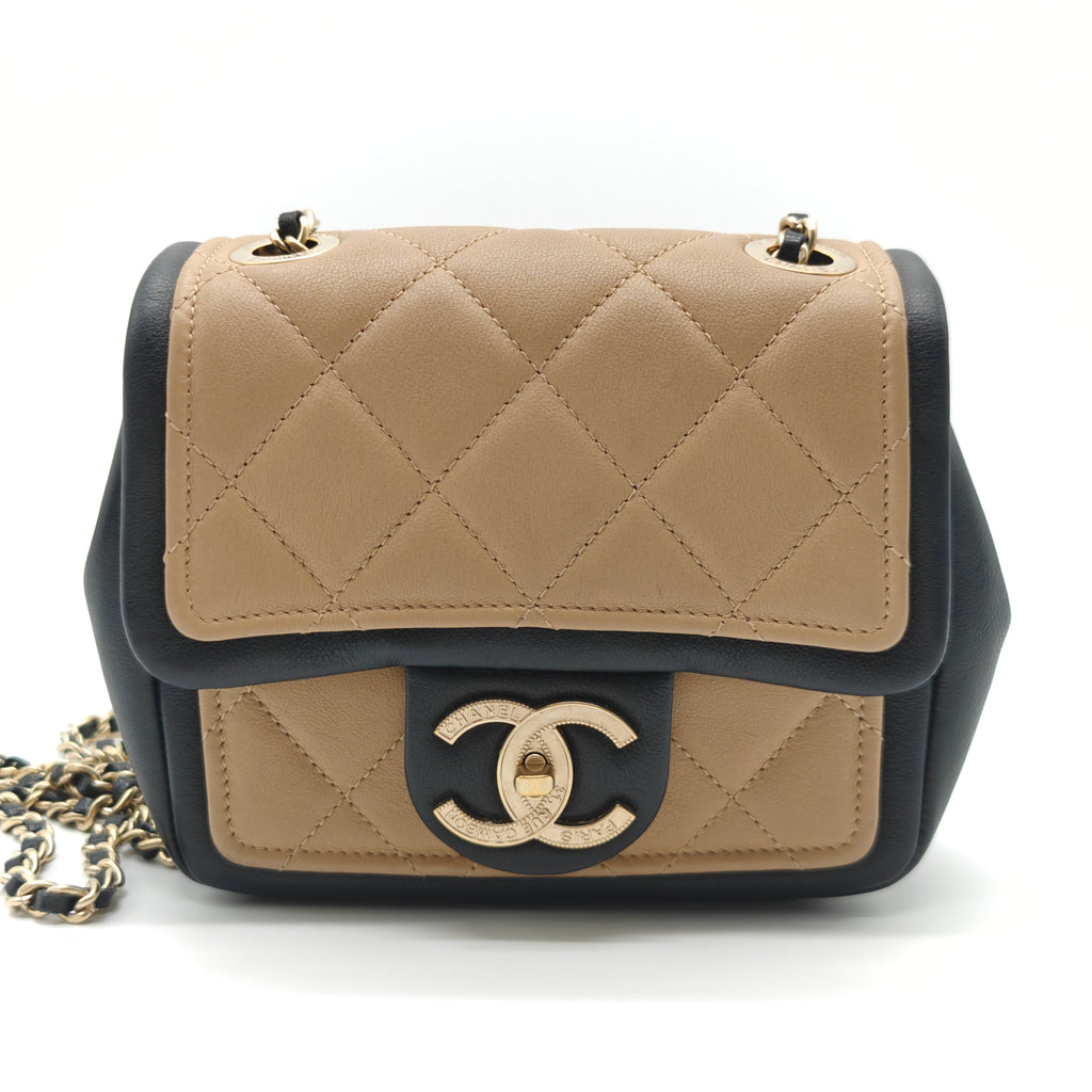 Mini Matelasse Quilted Flap Bag