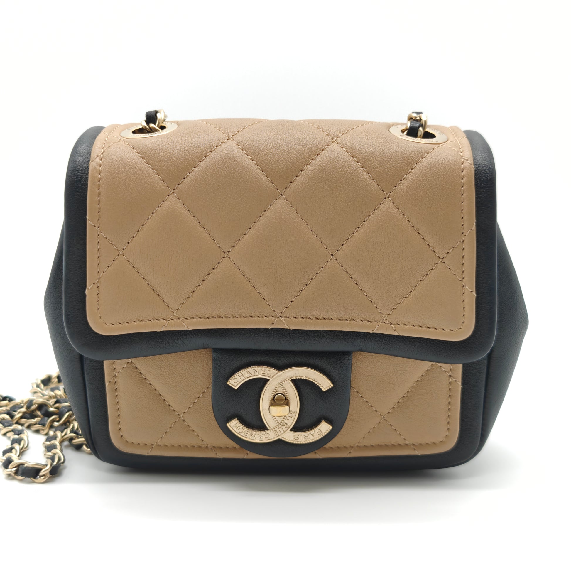 Mini Matelasse Quilted Flap Bag