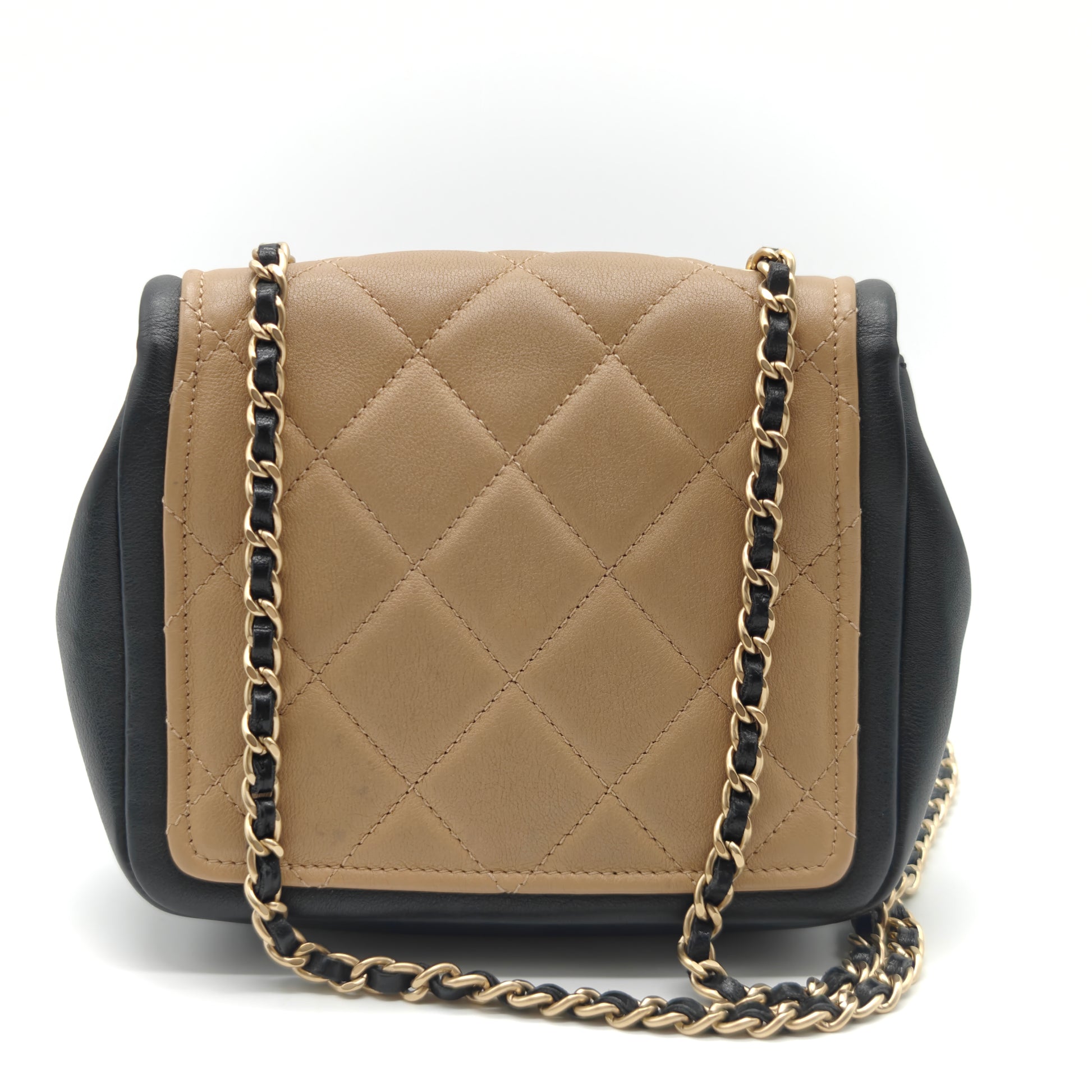 Mini Matelasse Quilted Flap Bag