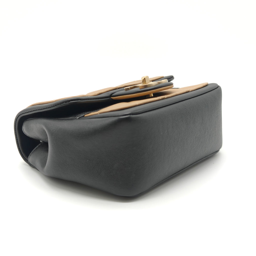 Mini Matelasse Quilted Flap Bag