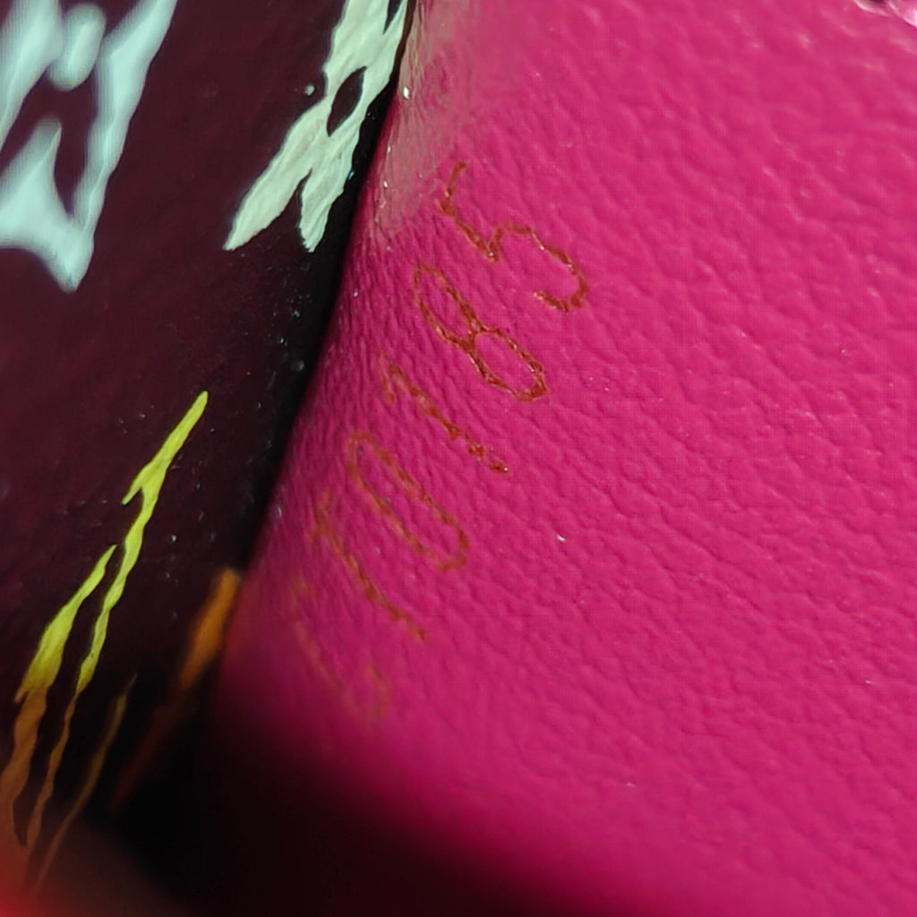 Monogram Multicolor Sarah Wallet NM Black Grenade