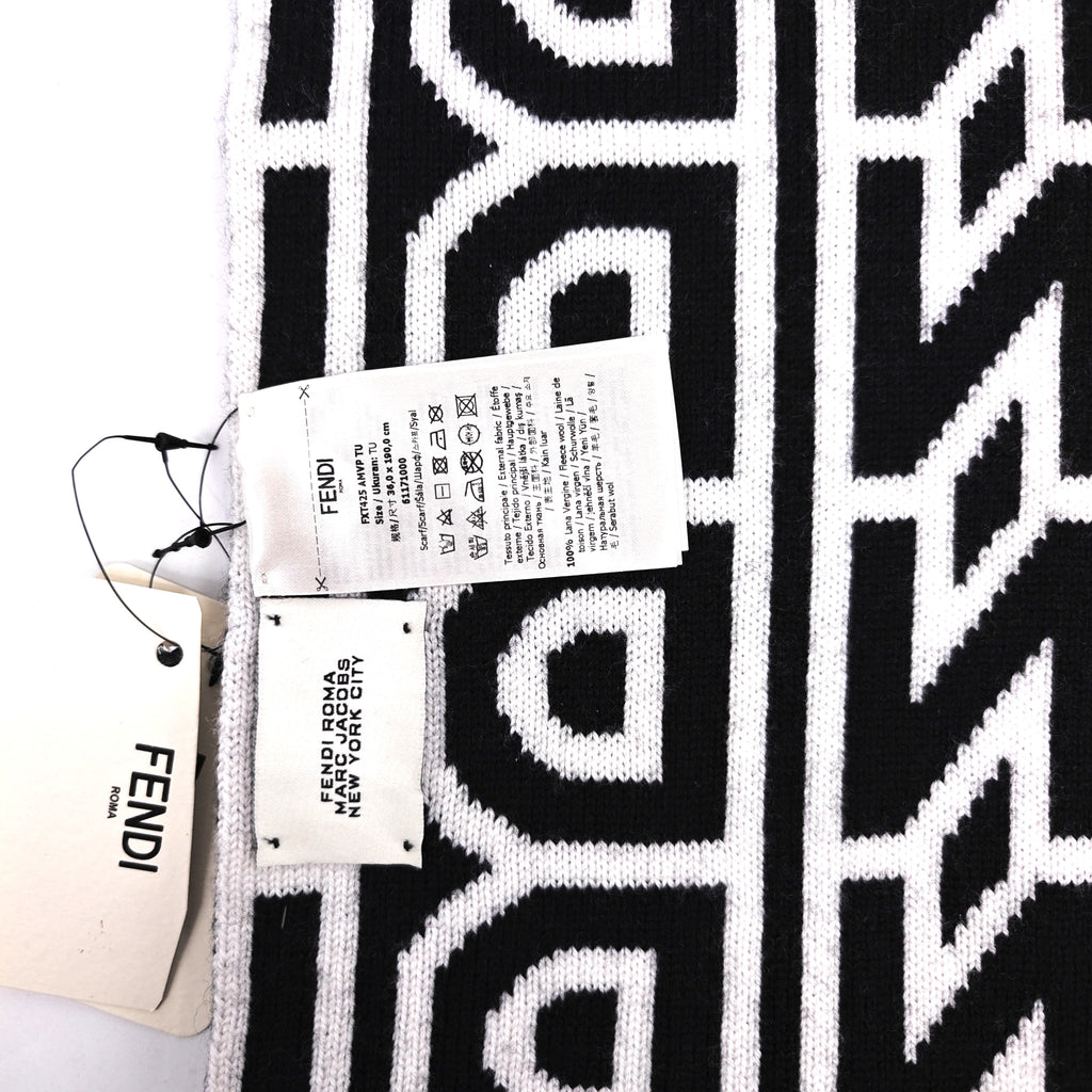 Unisex Cashmere Logo Scarf