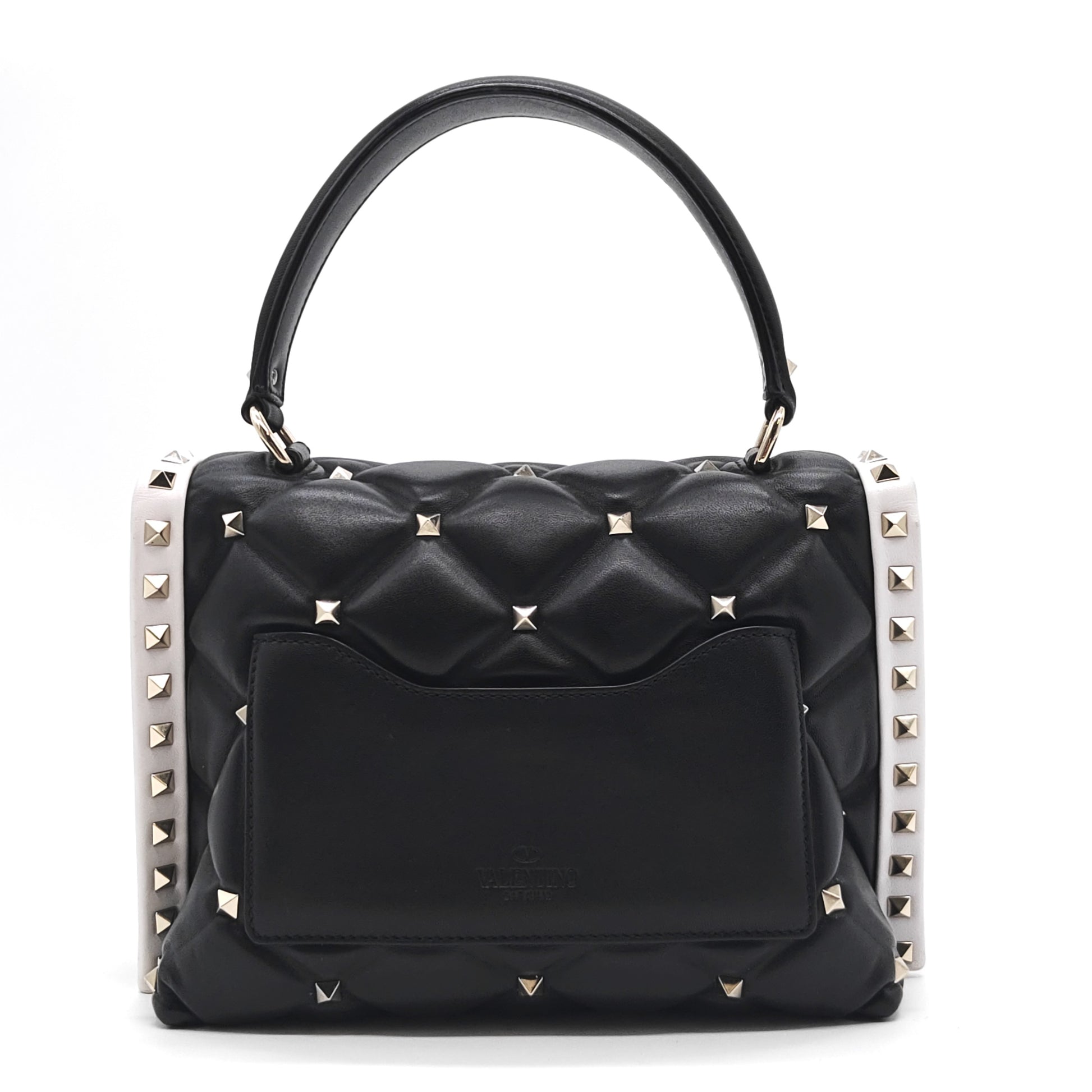 Black and white studded Valentino Bag