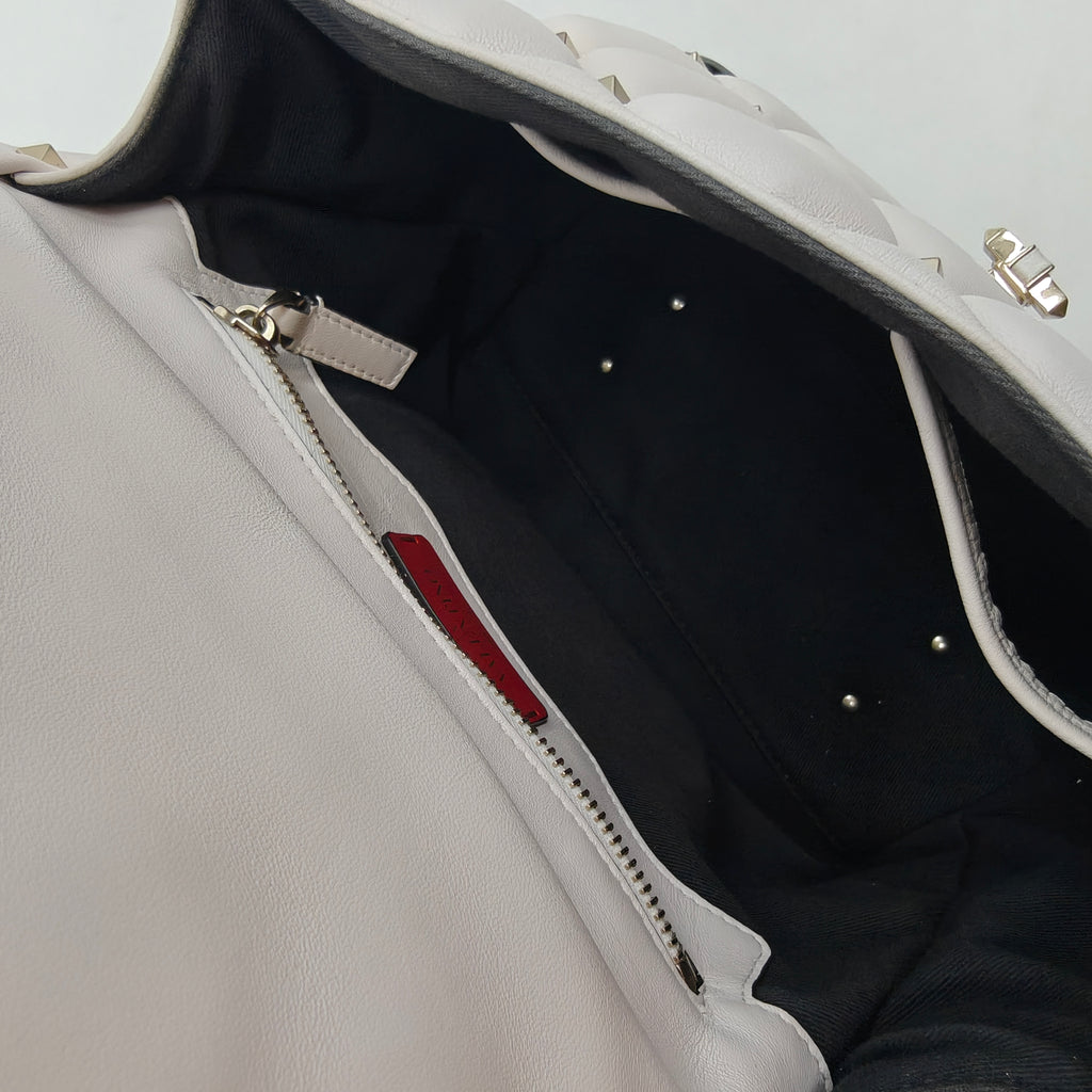 Black and white studded Valentino Bag