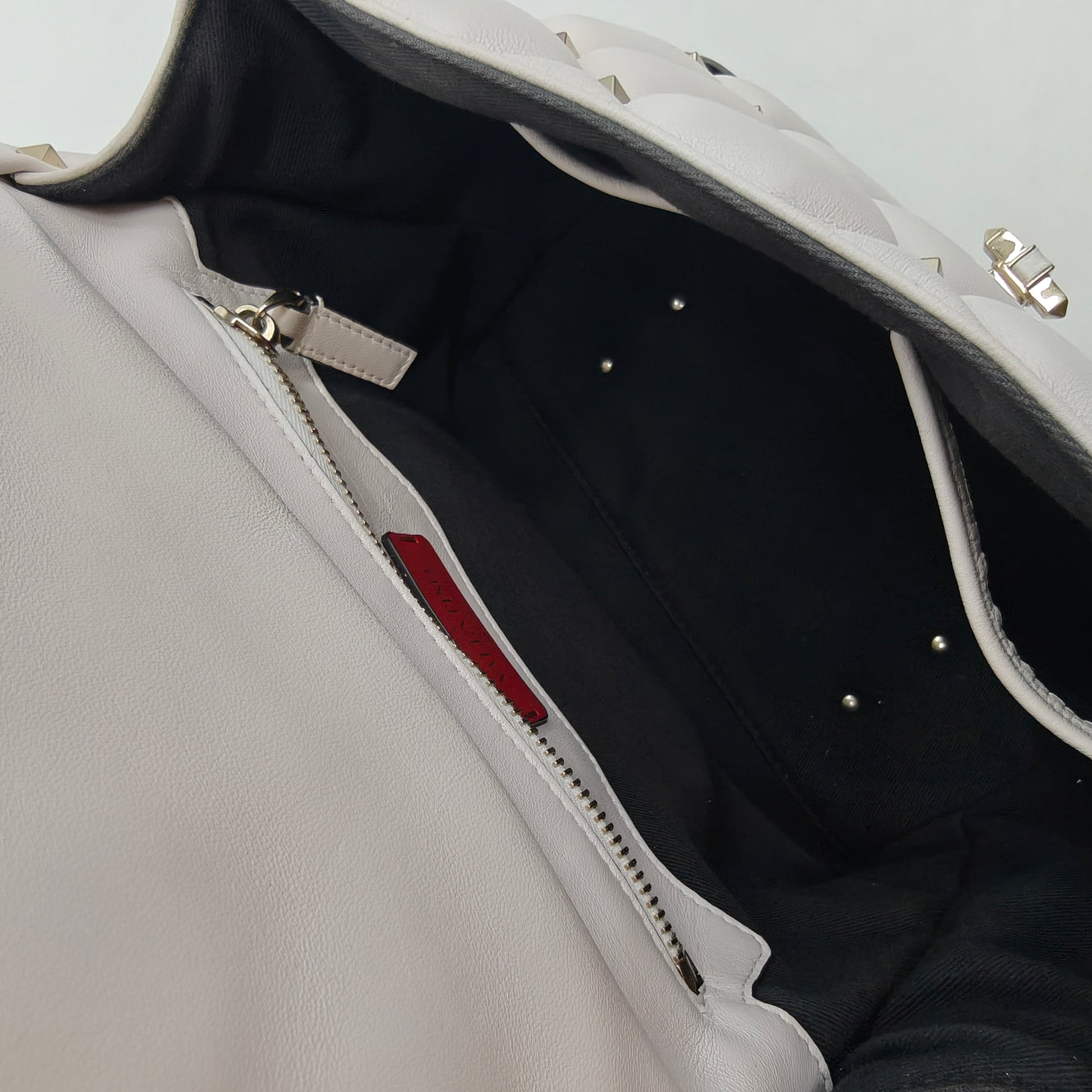 Black and white studded Valentino Bag