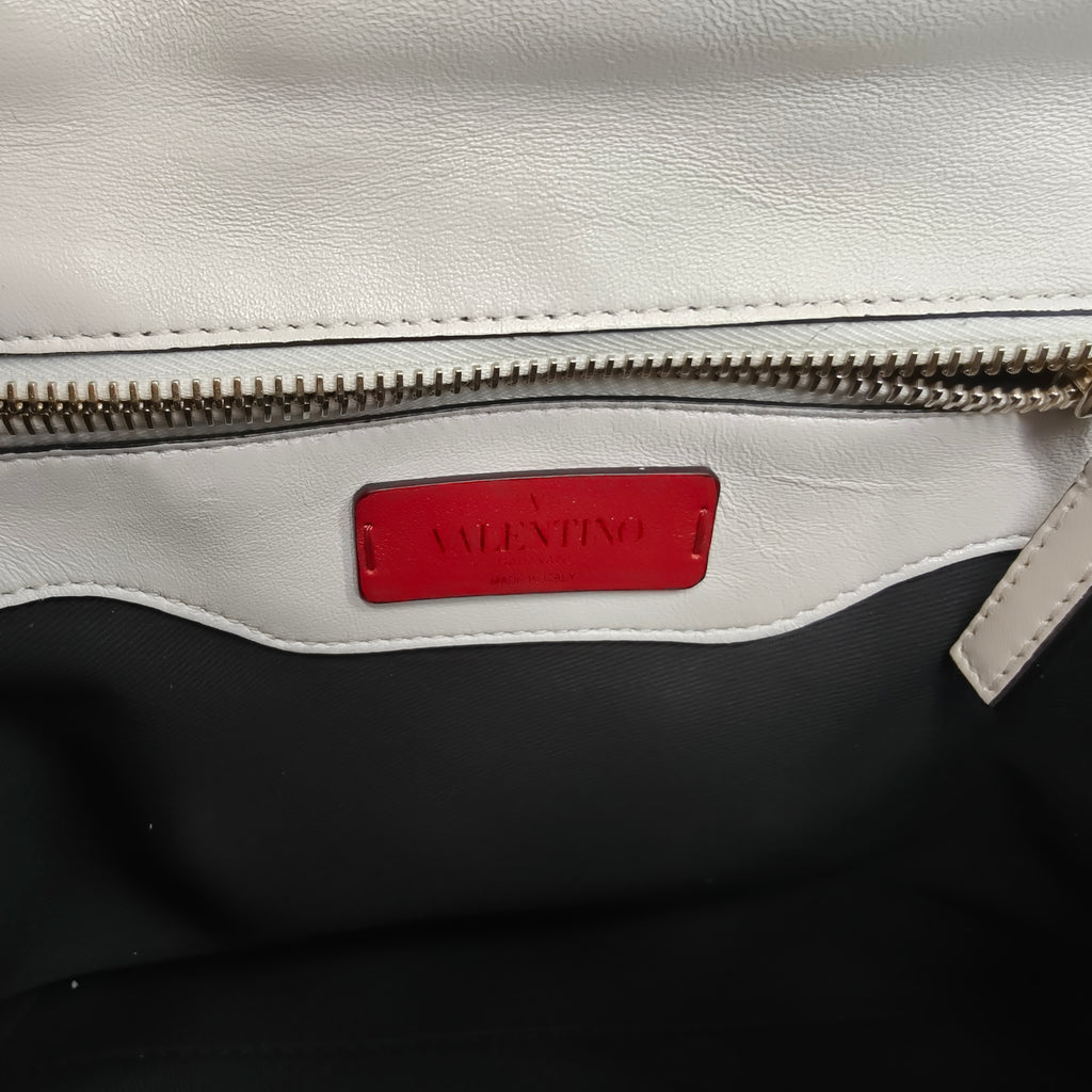 Black and white studded Valentino Bag