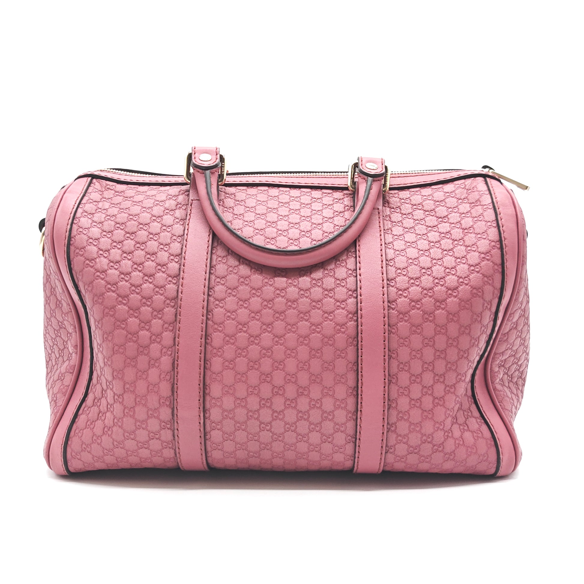 Joy Boston Bag Microguccissima Leather Medium