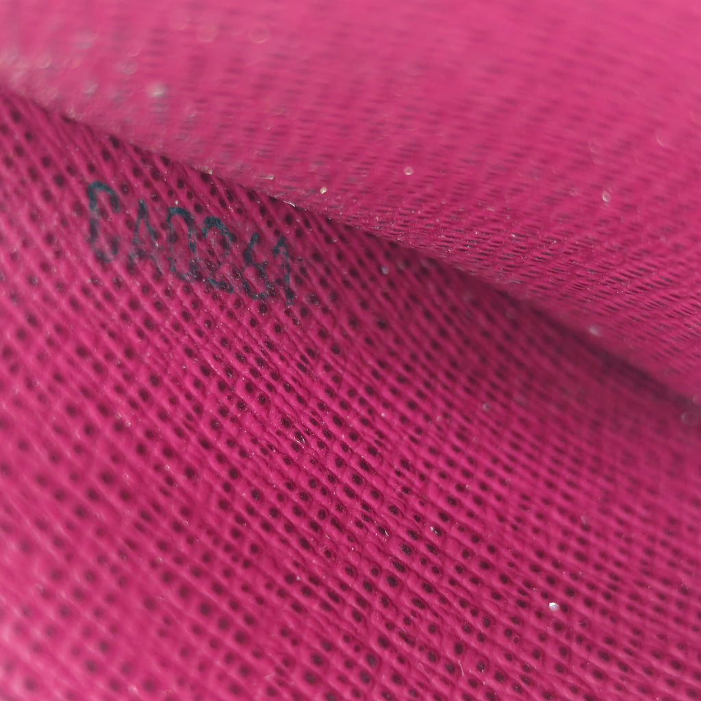 Brown Monogram Card Holder